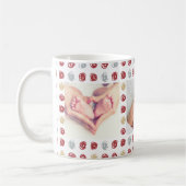 Mug Nouvelle grand-maman - 2 photos et stat faite sur (Gauche)