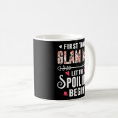 Mug Nouvelle Grand-Mère Première Fois Glam Peut Laisse (Devant droit)