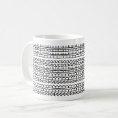 Mug Nouvelle Maison Personnalisée Message Caché Modern (Devant gauche)