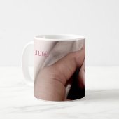 Mug Nouvelle maman et bébé - Joie de la vie (Devant gauche)