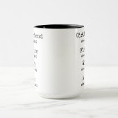 Mug Nouvelle maman / Faire-part de grossesse Mama pour (Centre)