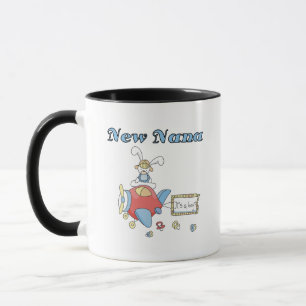 Mug Nouvelle Nana de T-shirts et cadeaux d'avion-garço