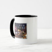Mug Nouvelle-Orléans, Louisiane | Le Quartier Français (Devant gauche)