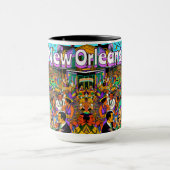 Mug Nouvelle-Orléans, Louisiane S'Amuser (Centre)