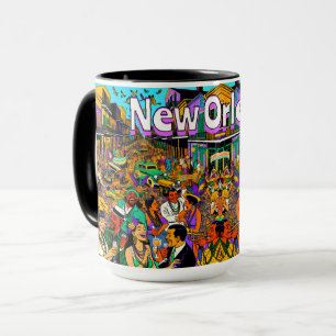 Mug Nouvelle-Orléans, Louisiane S'Amuser