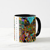 Mug Nouvelle-Orléans, Louisiane S'Amuser (Devant droit)