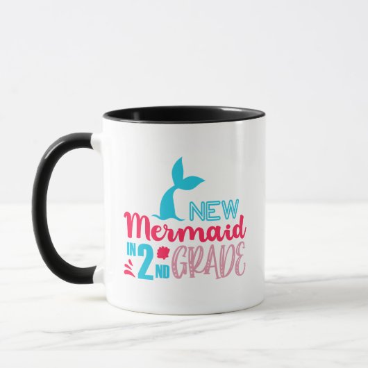 Mug Nouvelle queue de sirène de 2e année (Gauche)