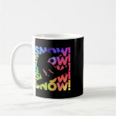 Mug Nouvelle saison de snowboard coloré Snowboard (Gauche)