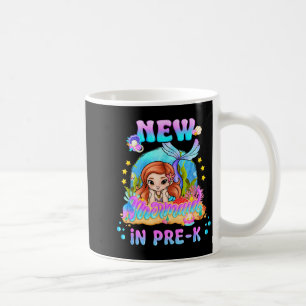 Mug Nouvelle sirène en pré-maternelle mignonne rentrée