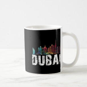 Mug Nouvelle université de Dubaï Amour Skyline pour le