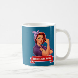Mug Nouvelle Vie de Chemise Même Badass pour l'autonom