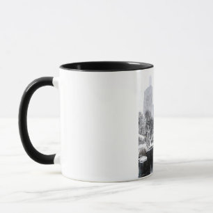 Mug Nouvelle ville de New York Hiver dans l'art de la