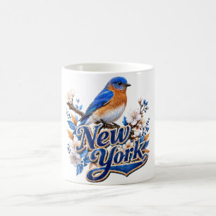 Mug Nouvelle York Botanique Eastern Bluebird