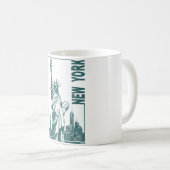 Mug Nouvelle York-Statue de la liberté (Devant droit)