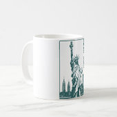Mug Nouvelle York-Statue de la liberté (Devant gauche)
