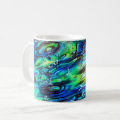 Mug Nouvelle-Zélande Abalone Paua Shell Motif 1 (Devant gauche)