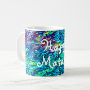 Mug Nouvelle-Zélande Abalone Paua Shell Motif 1