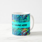 Mug Nouvelle-Zélande Abalone Paua Shell Motif 1 (Devant droit)