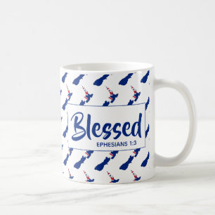 Mug NOUVELLE-ZÉLANDE Éphésiens chrétiens bénis Écritu