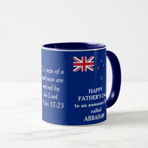 Mug NOUVELLE-ZÉLANDE Happy Fête des pères AWESOME PAPA