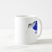 Mug Nouvelle-Zélande, Kiwi Bird, Silver Fern (Devant droit)