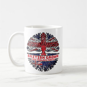 Mug Nouvelle-Zélande Royaume-Uni British Tree Roots