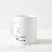 Mug Nouvelles années résolutions meilleures intentions (Devant gauche)