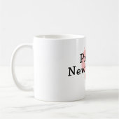 Mug Nouvelles empreintes de pas fières de bébé de (Gauche)