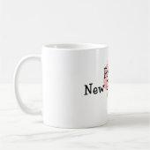 Mug Nouvelles empreintes de pas fières de bébé de (Gauche)