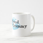 Mug Nouvelles empreintes de pas fières de bébé de (Devant droit)