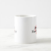 Mug Nouvelles empreintes de pas fières de bébé de (Centre)