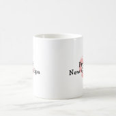 Mug Nouvelles empreintes de pas fières de bébé de (Centre)