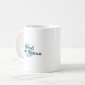 Mug Nouvelles empreintes de pas fières de bébé de (Devant gauche)