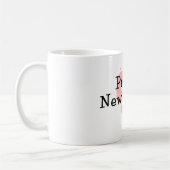 Mug Nouvelles empreintes de pas fières de bébé de (Gauche)