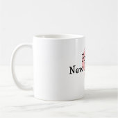Mug Nouvelles empreintes de pas fières de bébé de (Gauche)