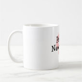 Mug Nouvelles empreintes de pas fières de bébé de Nana (Gauche)