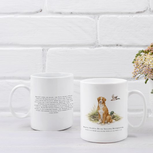 Mug Nova Scotia Duck Toller Dog & Breed Quote