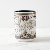 Mug Nova Totius Terrarum Orbis par Henricus Hondius II (Centre)