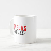 Mug Novelas & Chill, spanglish (Devant gauche)