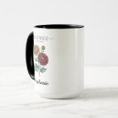 Mug November Birthday Gift Birth Flower Botanical (Devant gauche)