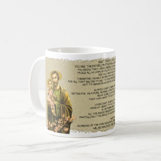 Mug Novena de St Joseph (Devant gauche)