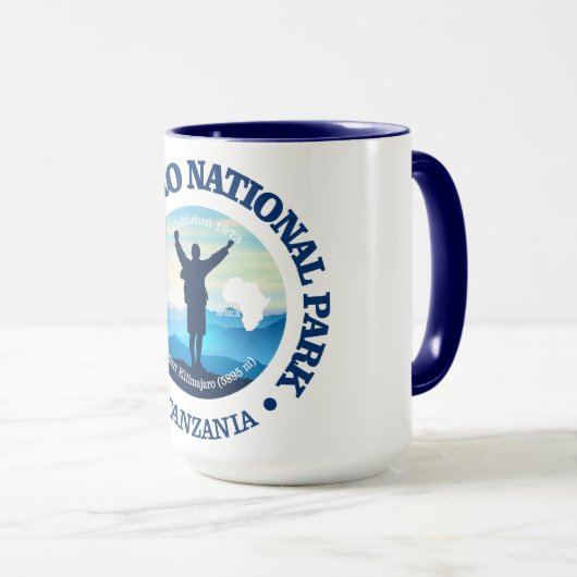 Mug NP du Kilimandjaro (V) (Devant droit)
