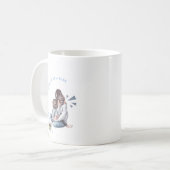 Mug NPF-mugg – Trött, stark & full av kärlek (Devant gauche)