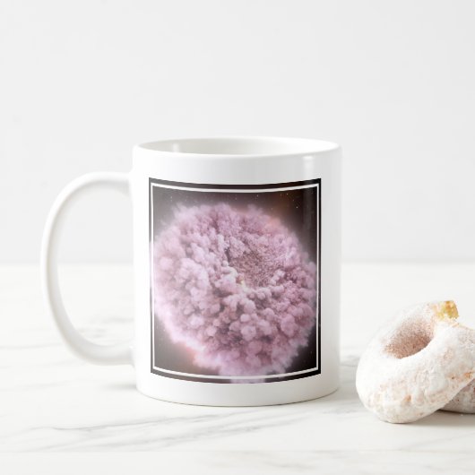 Mug Nuage De Débris De Deux Étoiles Neutrons (Avec donut)