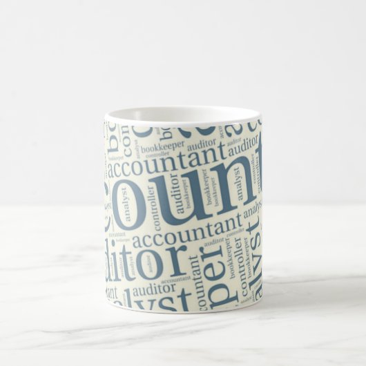 Mug "Nuage de mots des comptables" (Centre)