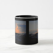 Mug Nuage de neige sur Newtown, Powys (Centre)