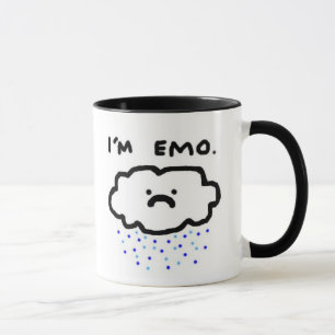Mug nuage d'emo