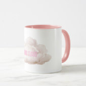 Mug Nuage Rose (Devant droit)