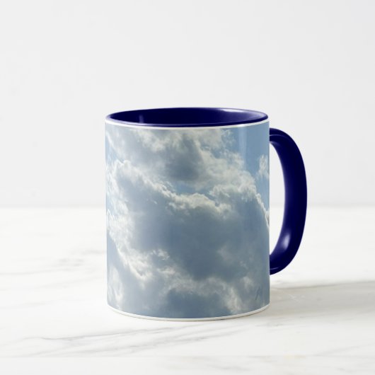 Mug « Nuages » (Devant droit)