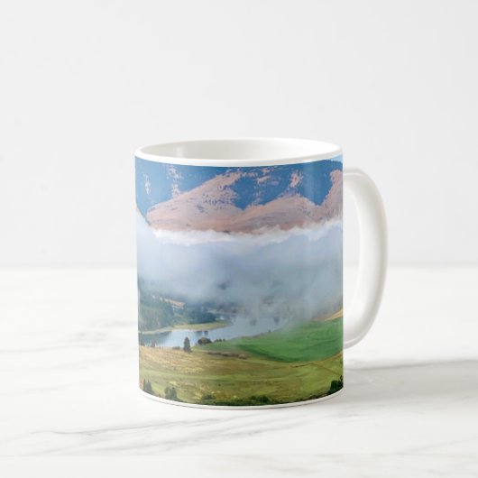 Mug Nuages au-dessus de la rivière Flathead (Devant droit)